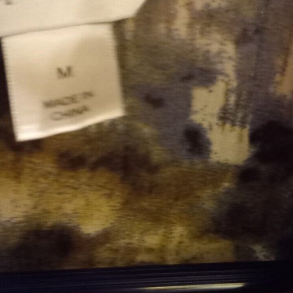 Christopher & Banks Womans Blouse size medium light weight colorful - Picture 2 of 2